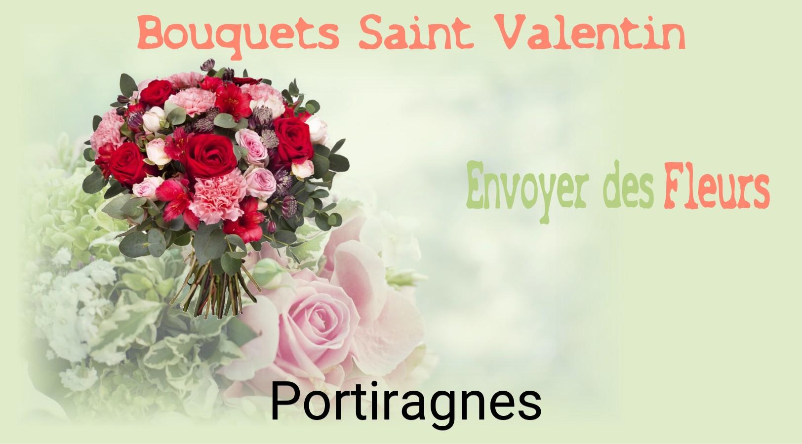 Roses de Saint-Valentin livrées à Portiragnes